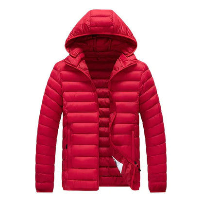 Wasserdichte Herrenjacke Lang Reißverschluss