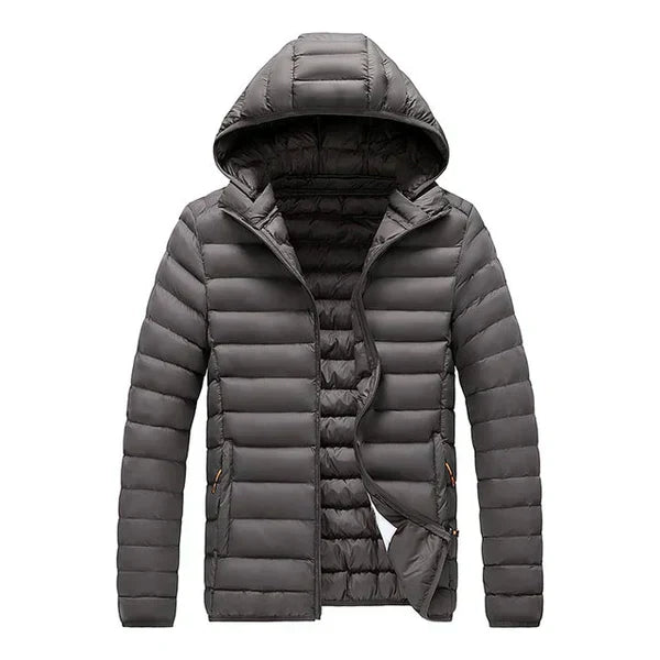 Wasserdichte Herrenjacke Lang Reißverschluss