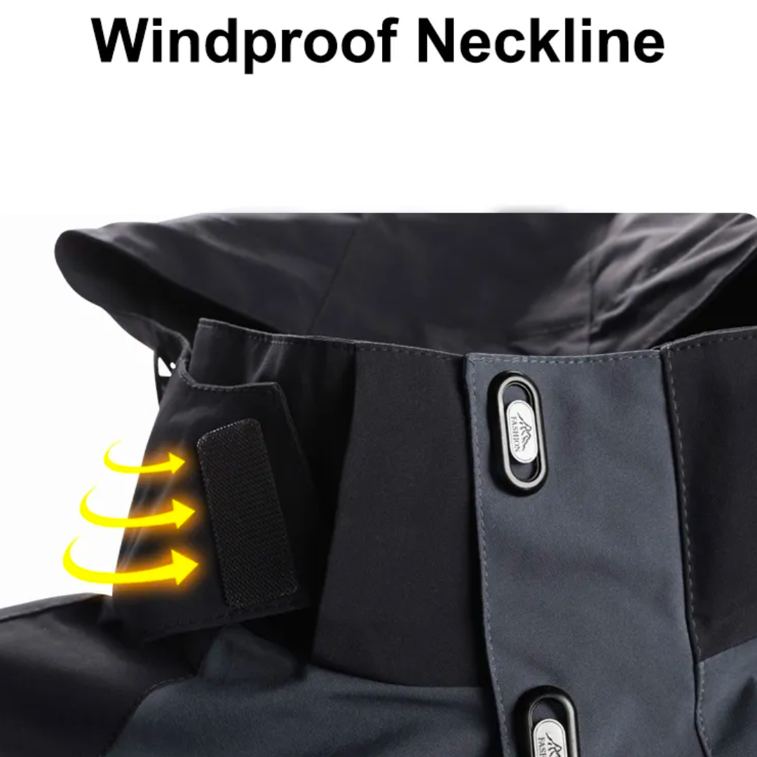Frauen Outdoor-Jacke Winddicht Praktisch - IdealeKleiden