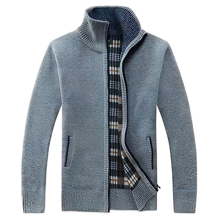 Stylischer Herren Cardigan Weich Fleece