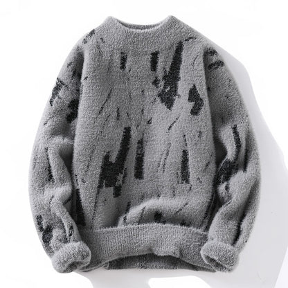 Damian Stylischer Fleece Pullover Herren