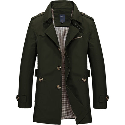 Stilvoller Herren Trenchcoat Klassisch