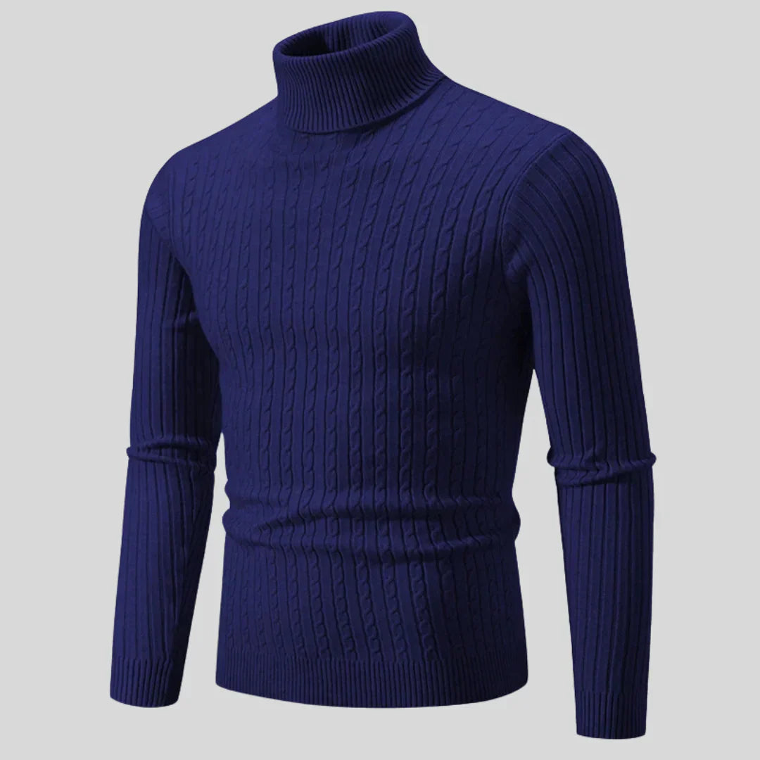 Stylischer Herren Rollkragenpullover Modern