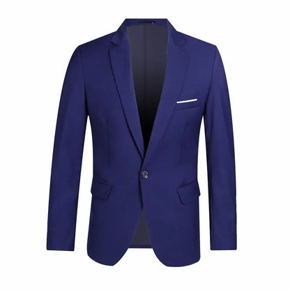 Moderne Herrenblazer Slim Fit Design