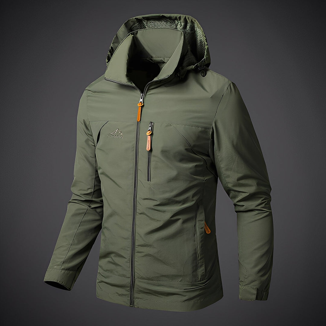 Praktische Wanderjacke für Männer mit Kapuze