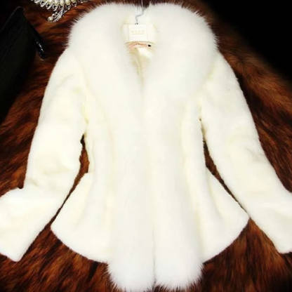Wintermantel Weich Fleece Damen