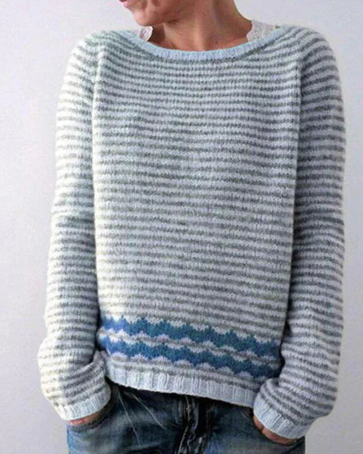Retro Pullover Frauen Vintage Style