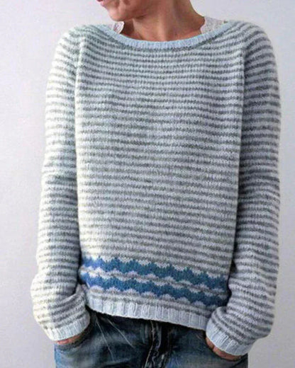 Retro Pullover Frauen Vintage Style