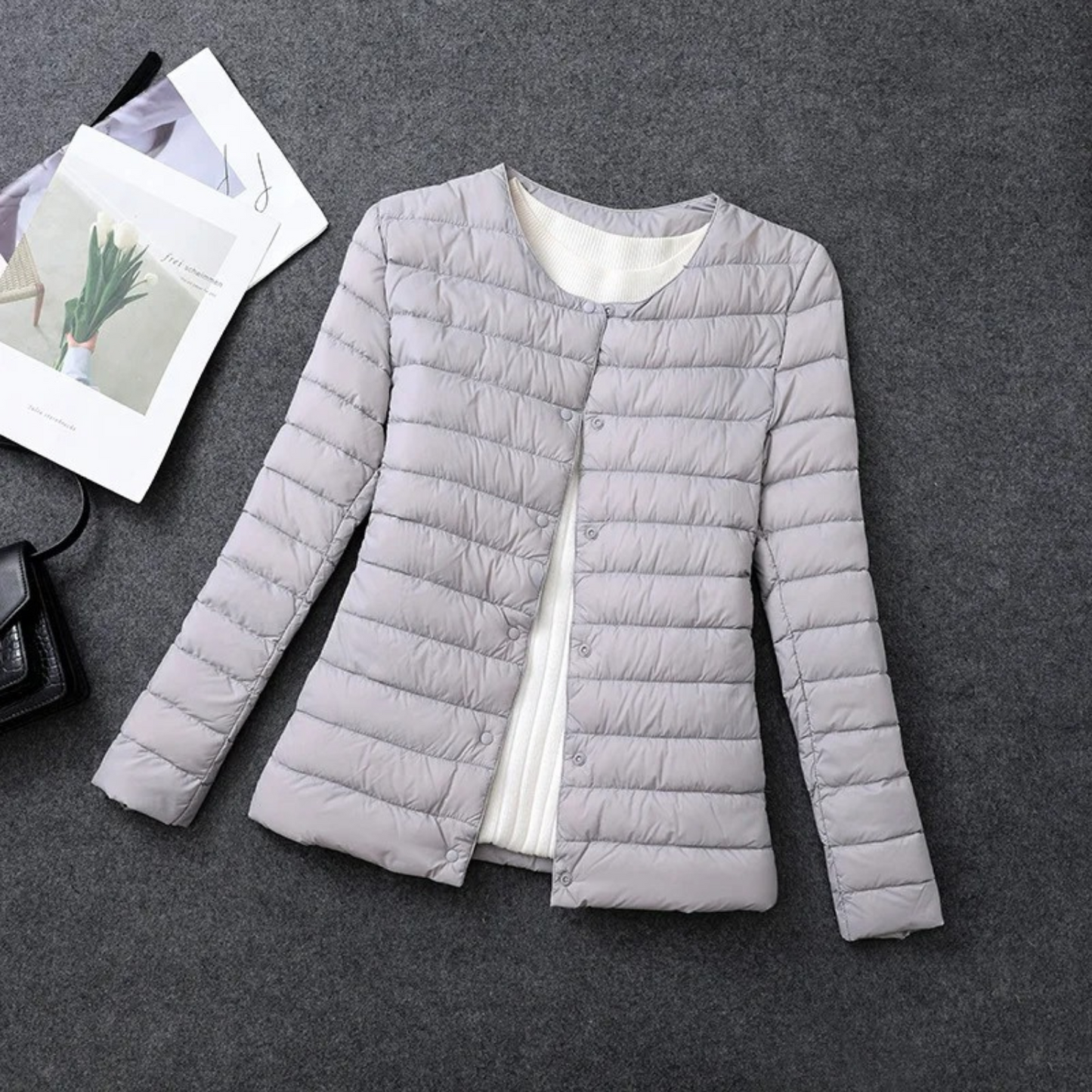 Leichte Daunenjacke Warm Isoliert