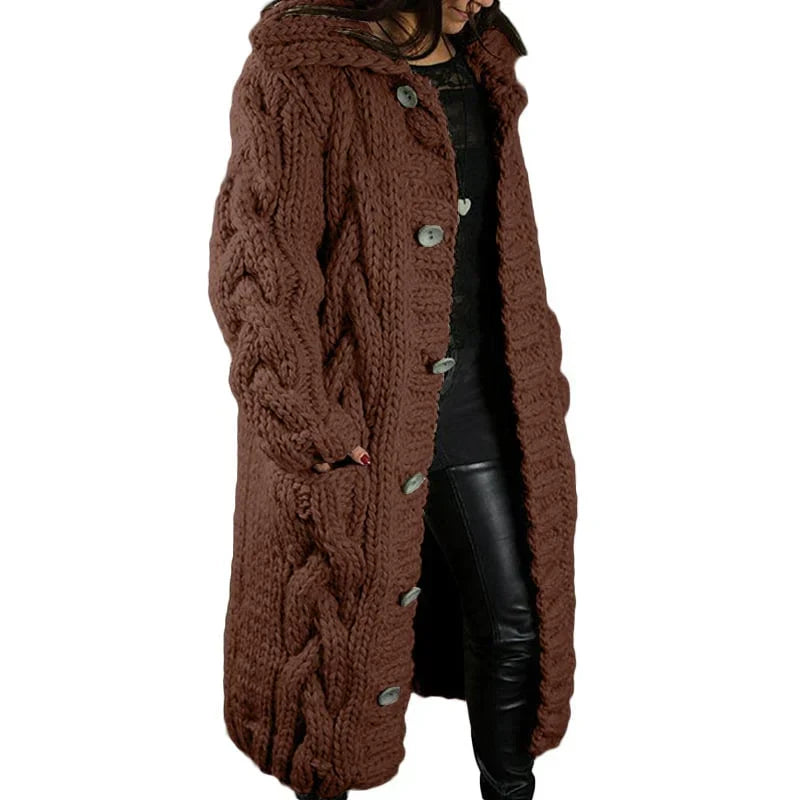 Modische Strickjacke Damen Warm