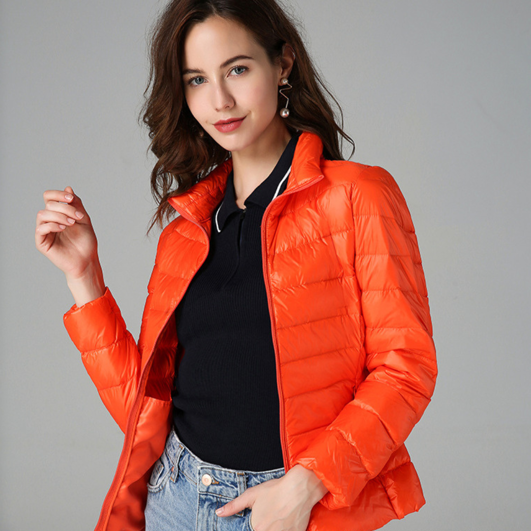 Damenjacke Leicht Übergangsjacke Moderne Schnitt