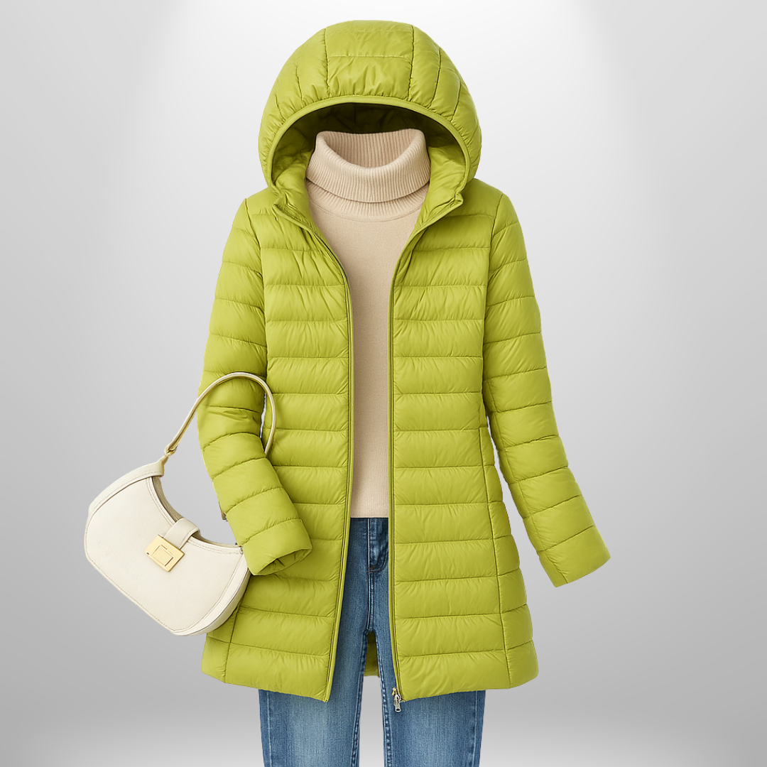 Leicht Daunenjacke Damen Warm