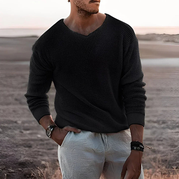 Eleganter Herren Pullover Warm Kaschmir