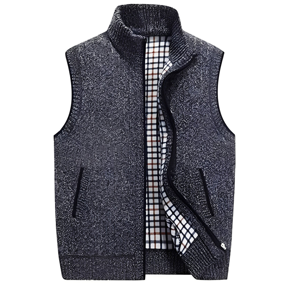 Herren Cardigan Elegant Fleece Innenfutter