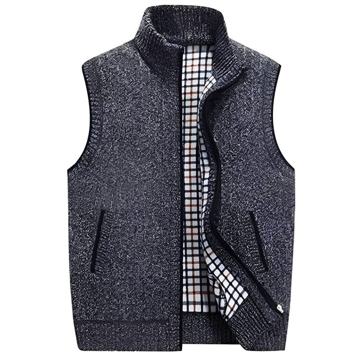 Herren Cardigan Elegant Fleece Innenfutter