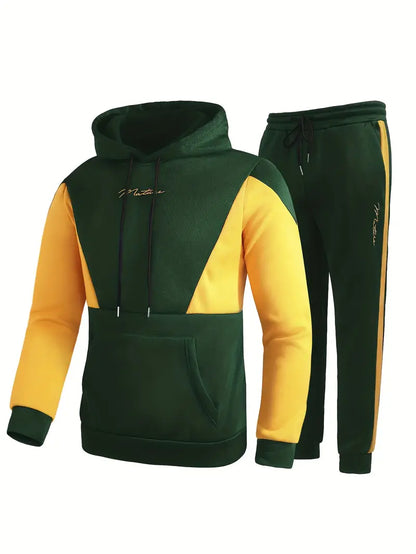 Herren Pullover Hoodie Set Casual
