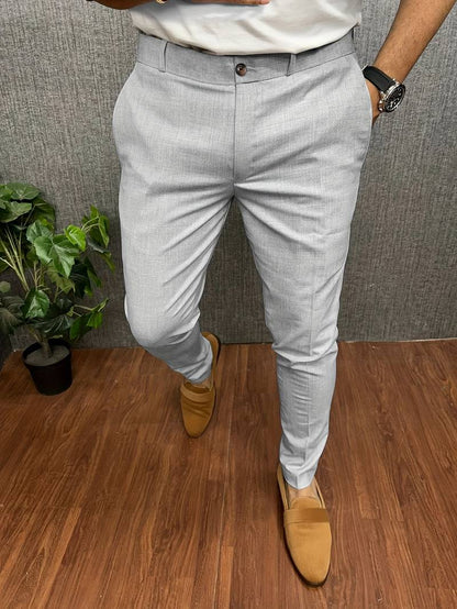 Elegante Herren-Anzughose Slim Fit