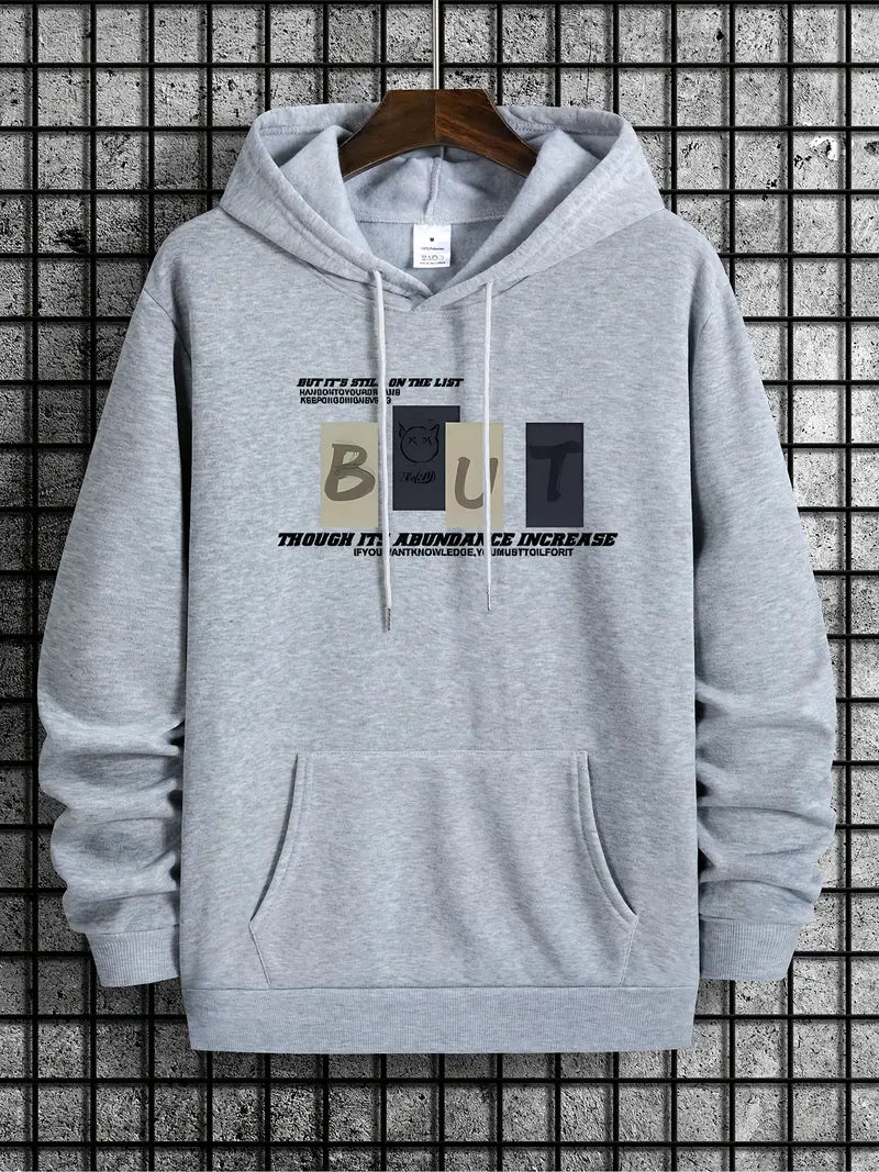 Garrett – Kapuzenpullover mit Grafik-Print für Herren