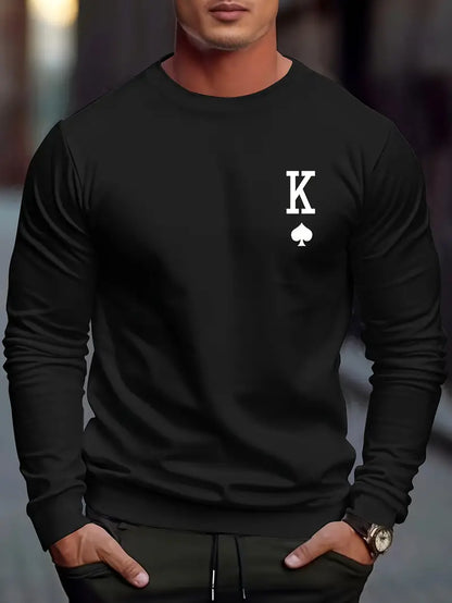 Klassischer Herren Pullover Rundhals Ausgezeichnete Qualität