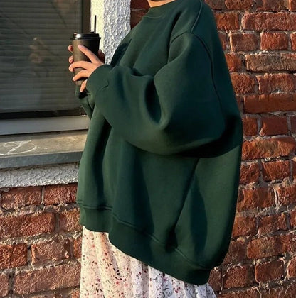 Große Strickpullis für Frauen Oversized Stil