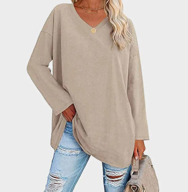 Stylisher Pullover Langärmlig Damen