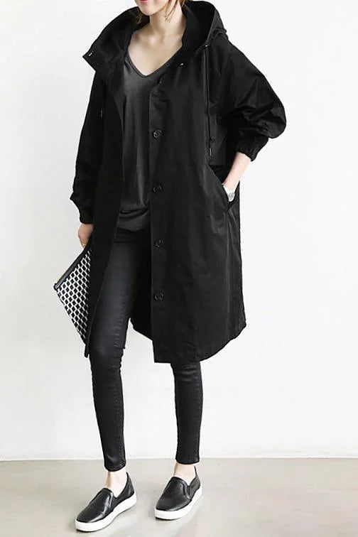 Wasserdichte Damenregenjacke Elegant