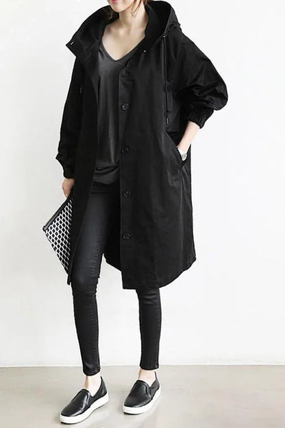 Wasserdichte Damenregenjacke Elegant