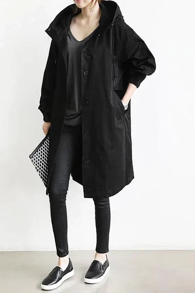 Stilvolle Regenjacke Damen Slim Fit