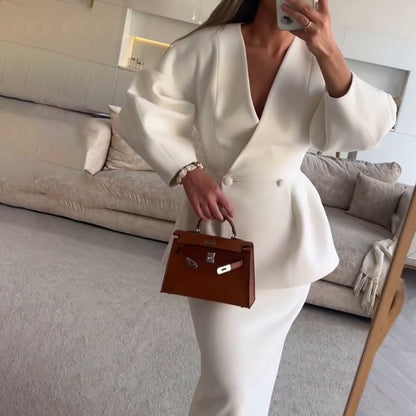 Elegante Damenkleider Mit Peplum Effekt - IdealeKleiden
