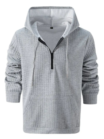 Leichter Waffel-Hoodie für Herren Sportlich