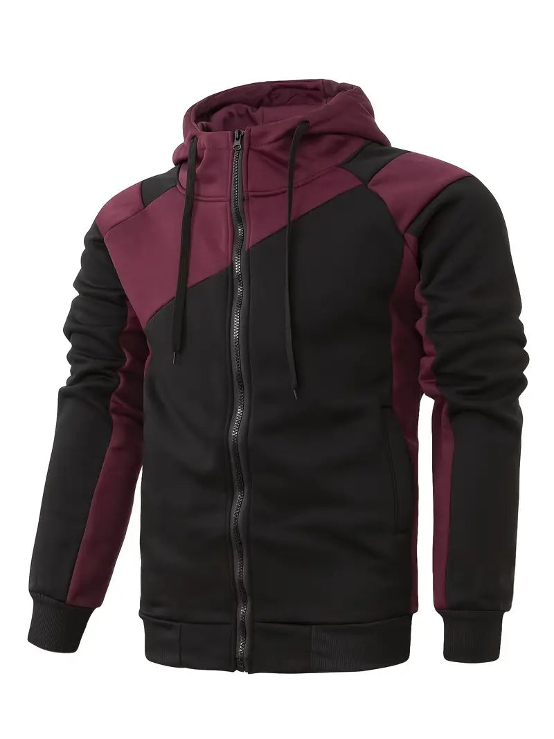 Casual Hoodie Farbenfroh Groß