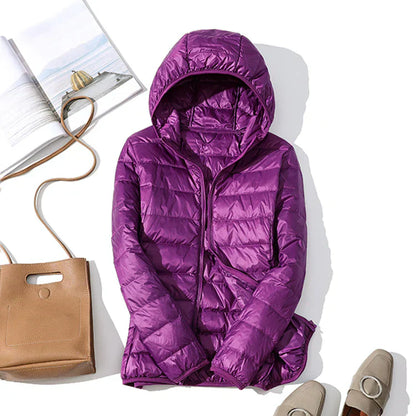 Herbstjacke Warm Padded Winter Parka Kapuze