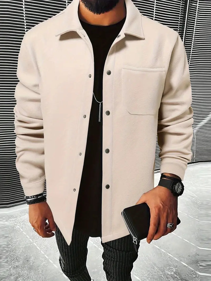 Moderner Herren Steppmantel Casual Stil