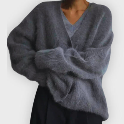 Weicher Cashmere Cardigan Damen Elegant