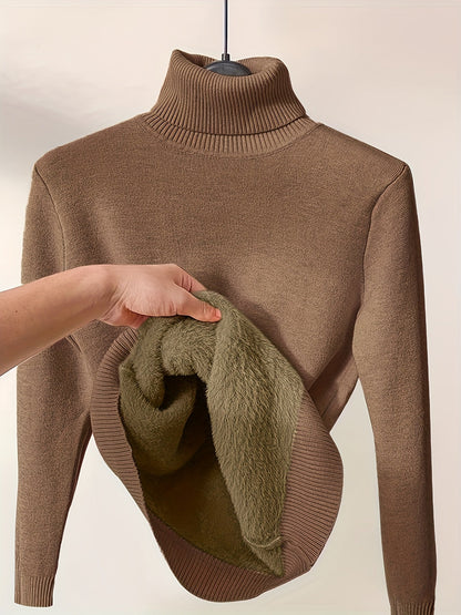 Weiche Wollsweater für Damen Kalte Tage