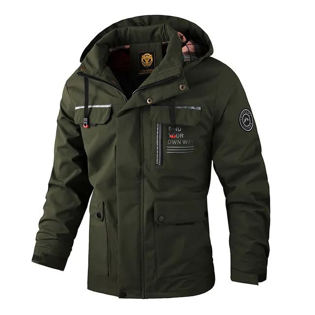 Winterjacke Männer Warm Isoliert