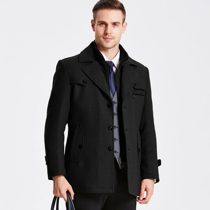 Stylischer Wollmantel Darius