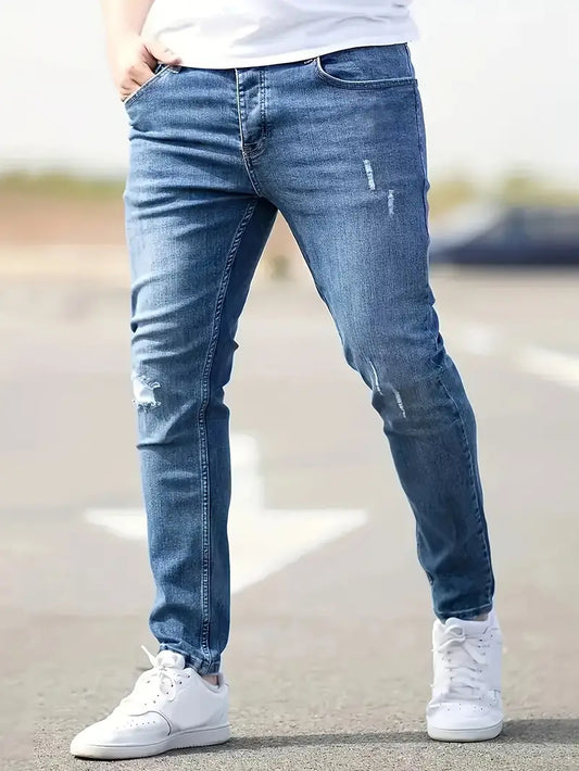 Rippen-Jeans Frühjahr Trendy Herrenhose - IdealeKleiden