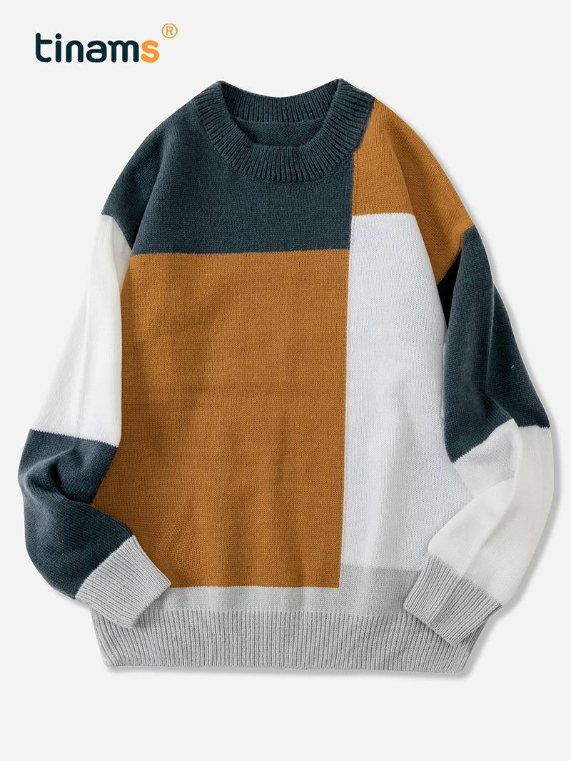 Vincent - Buntstreifen Pullover für Männer