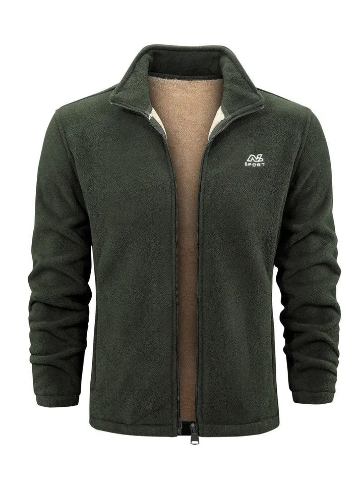 Herren Fleecejacke Warm Isoliert Funktionell