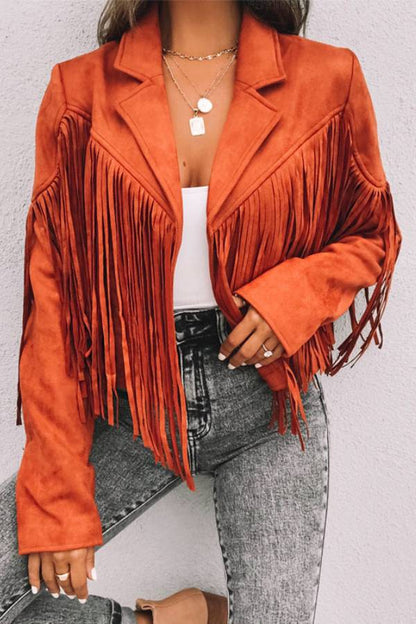Trendige Cropped Jacke Damen Tango Stil