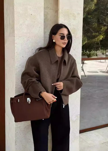Warmes Wolljacke Herbst Winter Musthave