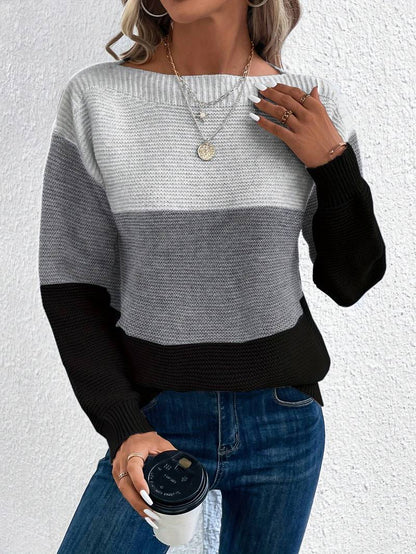 Lyra – Stylischer Pullover Rundhals Modern