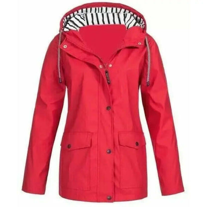 Wasserdichte Frauenjacke Winddichte Outdoor
