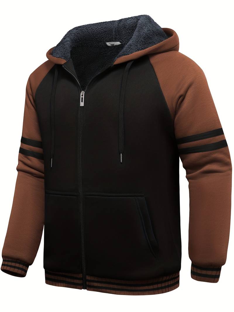 Herren Thermo Hoodie Warm Isolierend