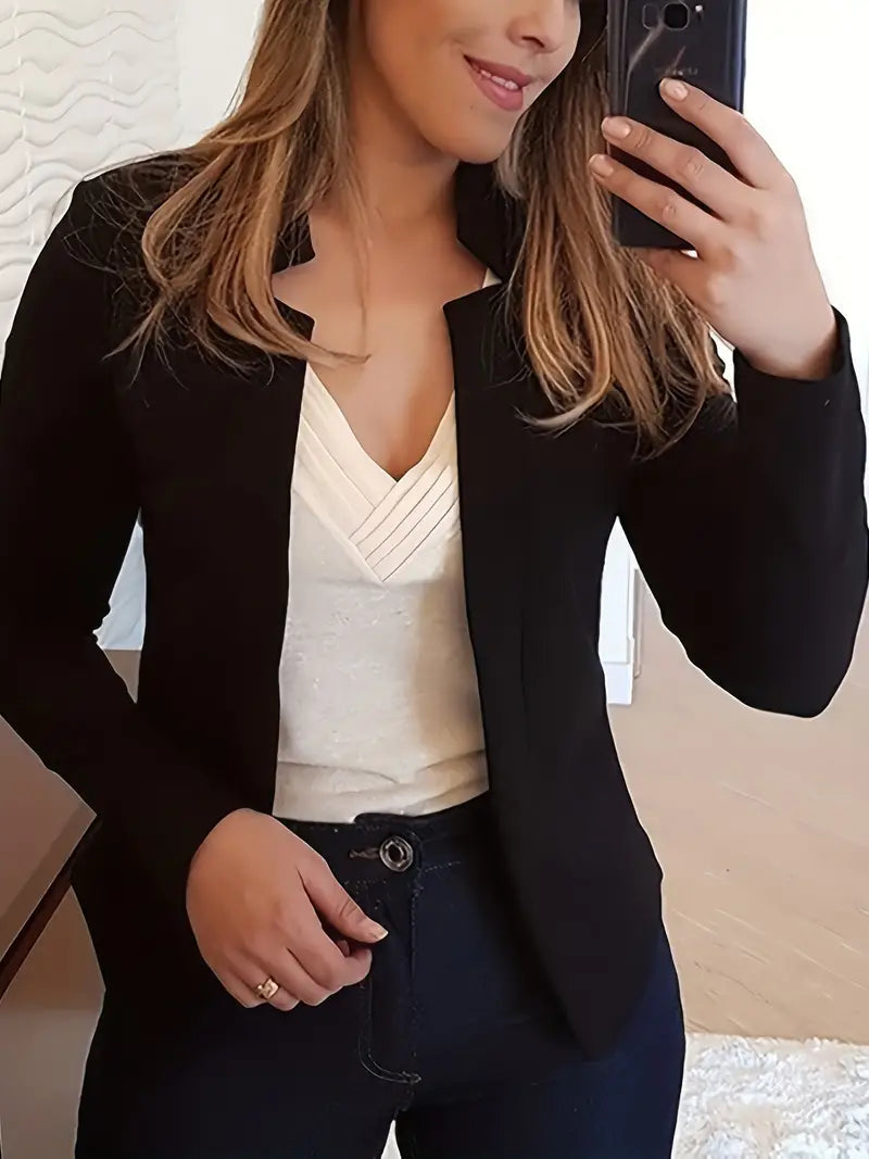 Stilvoller Damenblazer Frühjahr Trendy