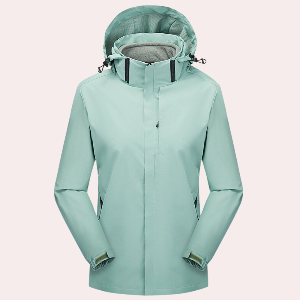 Herbstjacke Damen Winddicht Warm