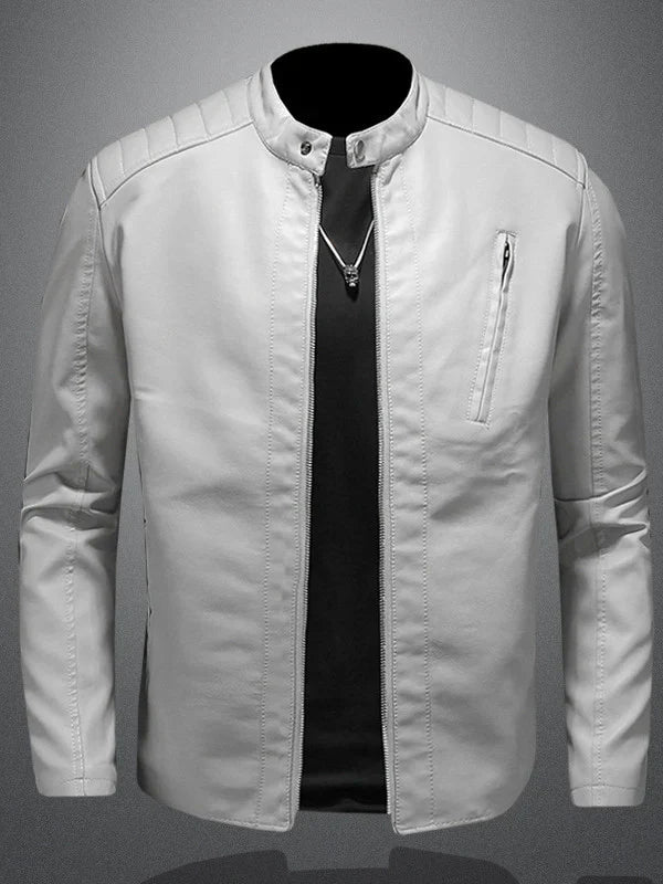 Leder Bikerjacke Herren Premium Qualität - IdealeKleiden