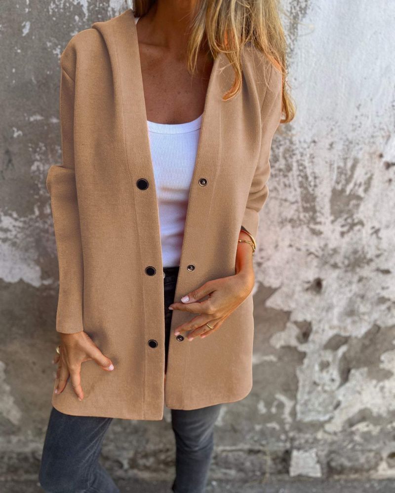Bequeme Kapuzenjacke Casual Style