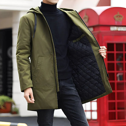 Wasserdichte Regenjacke Herren Kapuze Outdoor - IdealeKleiden